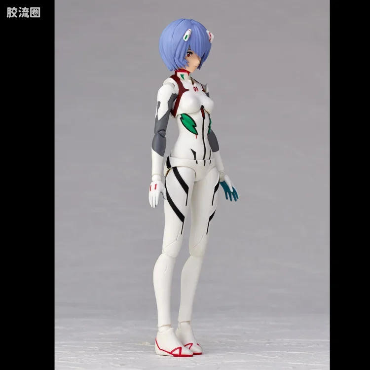 海洋堂转轮科技山口式可动系列 EVANGELION EVOLUTION EV-022EX 绫波丽(仮称)[白] - 图片